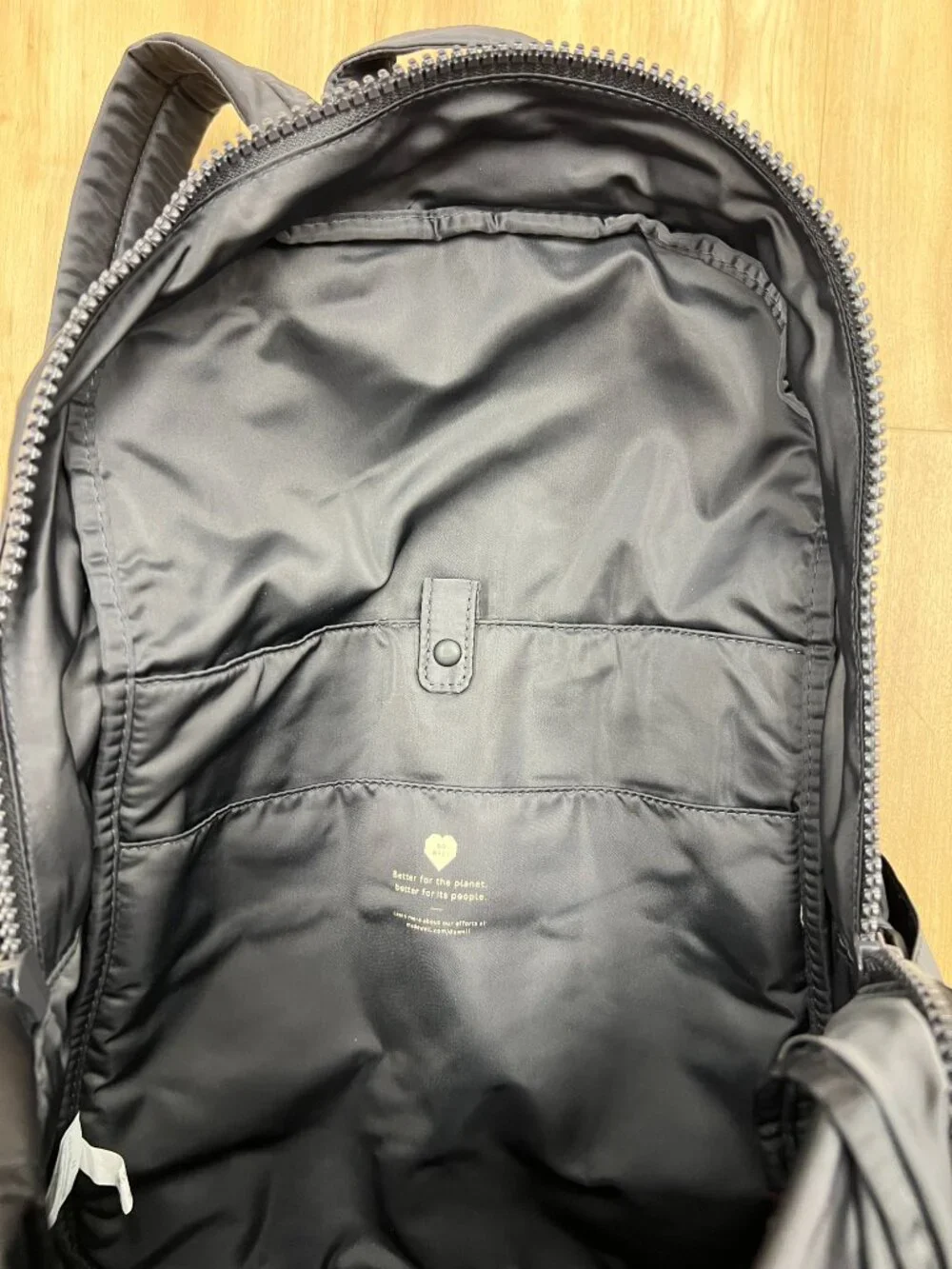 Madewell The (Re)Sourced mini backpack black for women